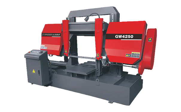 三角镇GW4250双柱龙门卧式带锯床