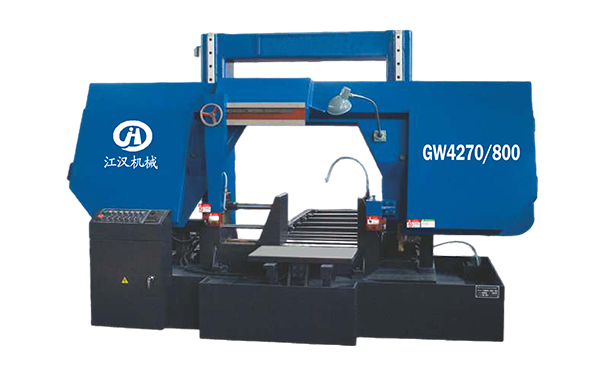 三角镇GW4270/800双柱龙门卧式带锯床